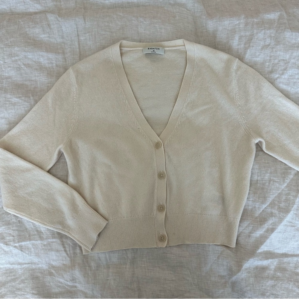 Aritzia Babaton Cashmere Cardigan